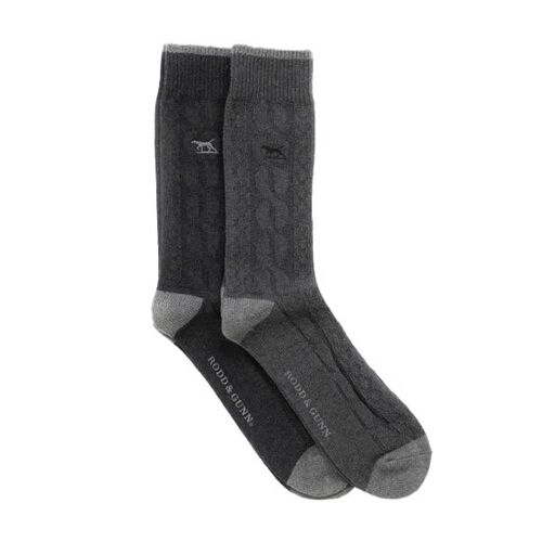 Rodd & Gunn Dunedin Cable Sock 2 Pack